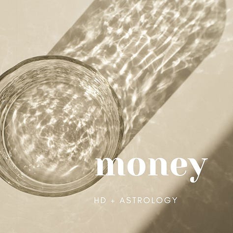 human design, astrology, love, work, expression, health, money