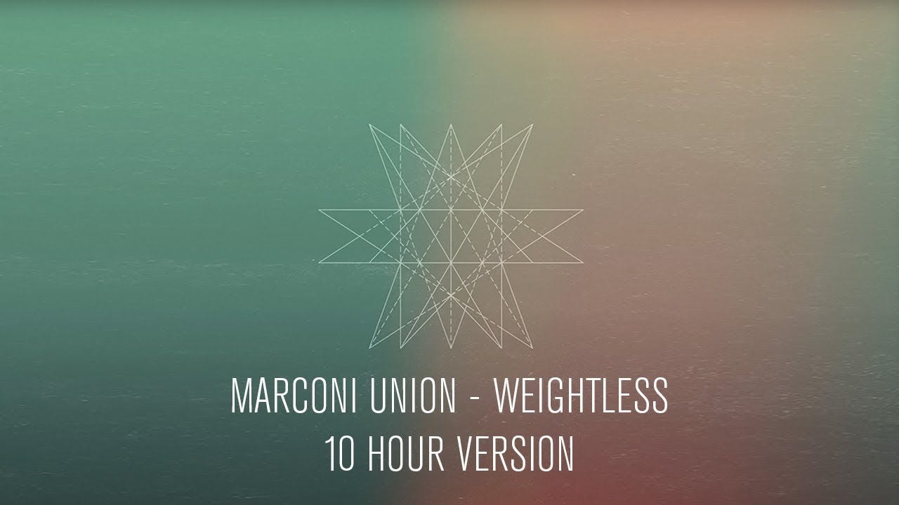 Marconi Union - Weightless (Official 10 Hour Version)