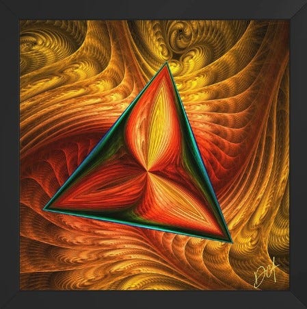 A collection of fractal images