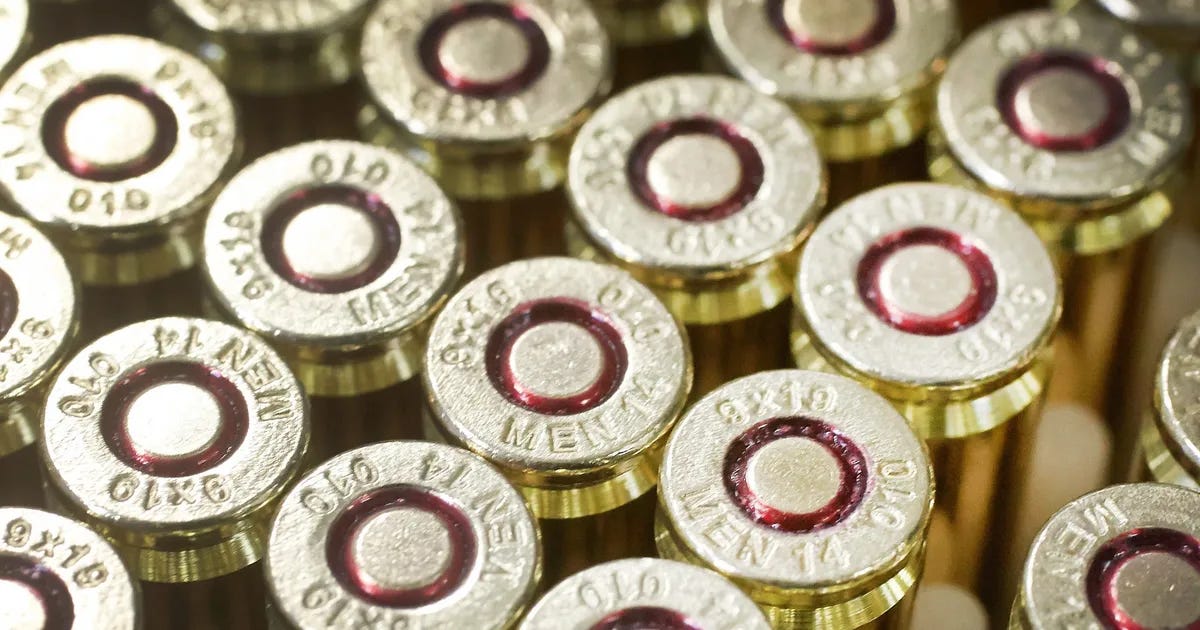 Millionenschwerer Rüstungsauftrag: Metallwerk Elisenhütte Nassau (MEN)  liefert Gewehr- und Pistolenmunition - Startseite - Rhein-Zeitung