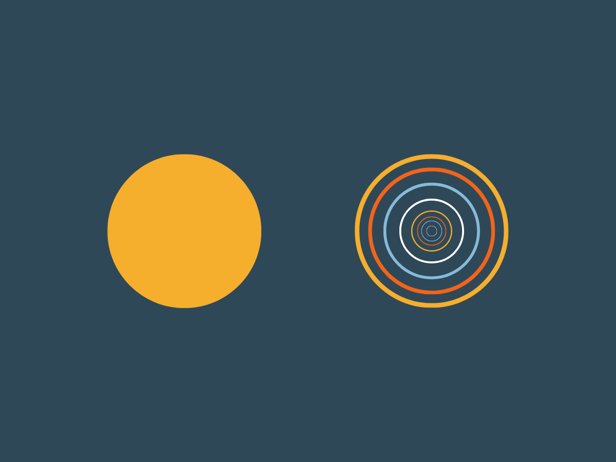 blue background yellow circles in the middle blue background yellow circles in the middle