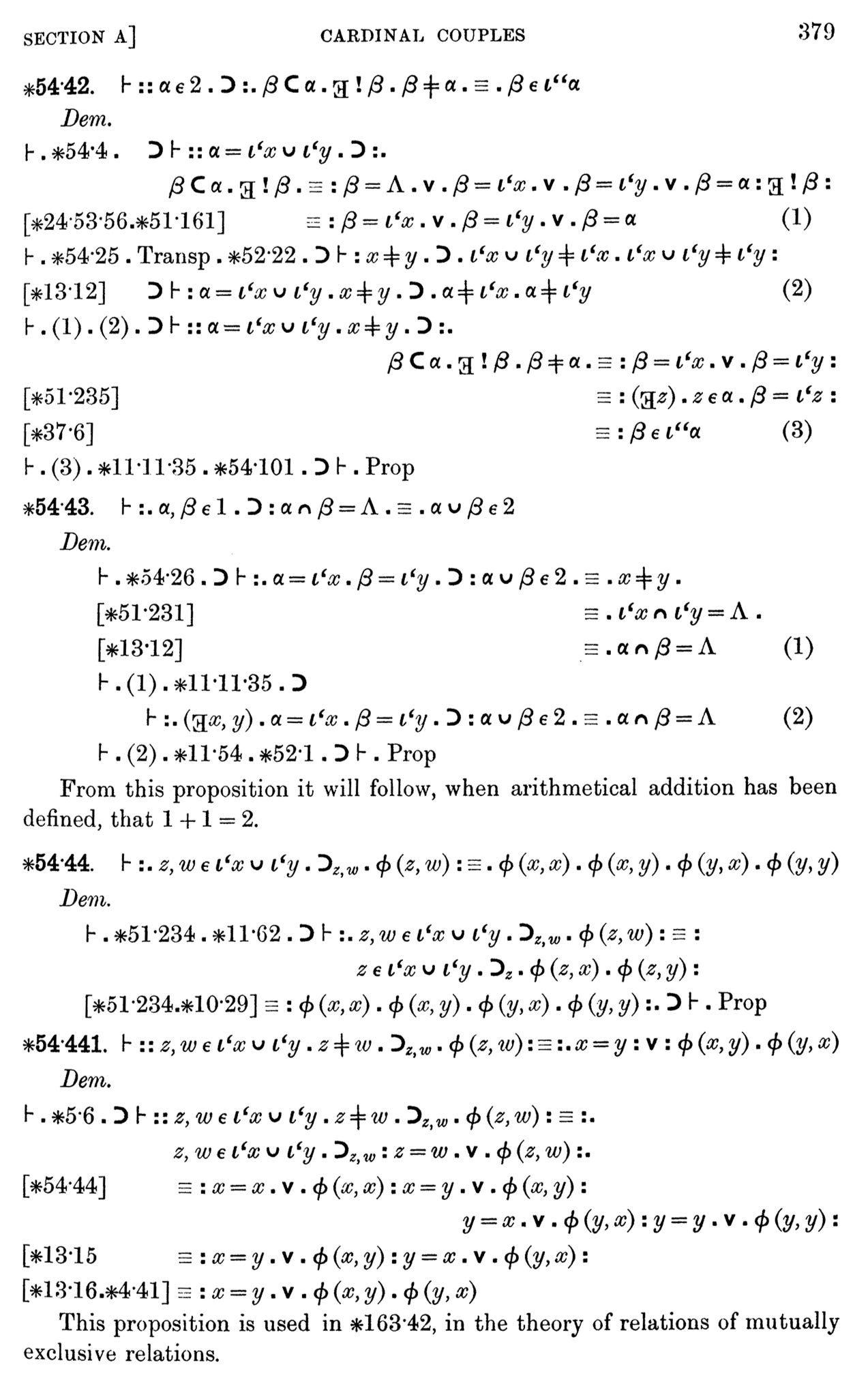 Principia Mathematica