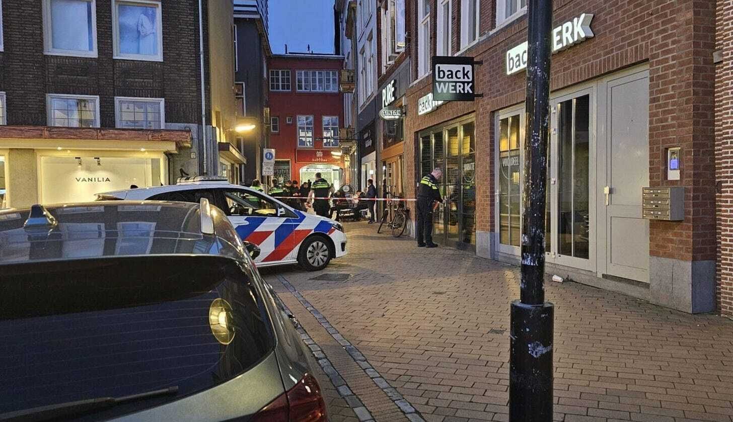 Police have closed off street at vismarkt following a shooting, investigation still ongoing Police have closed off street at vismarkt following a shooting, investigation still ongoing