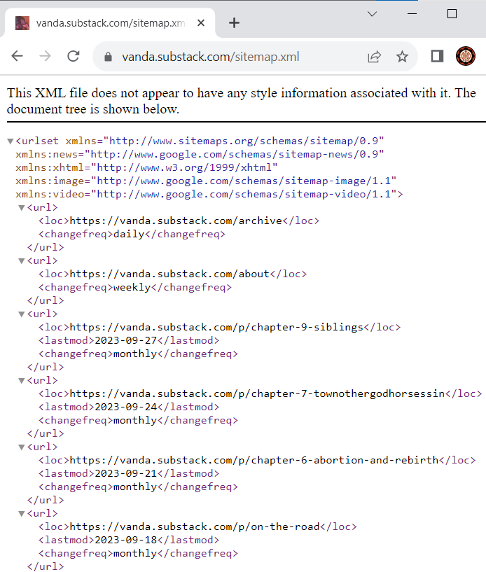 Sitemap.xml found
