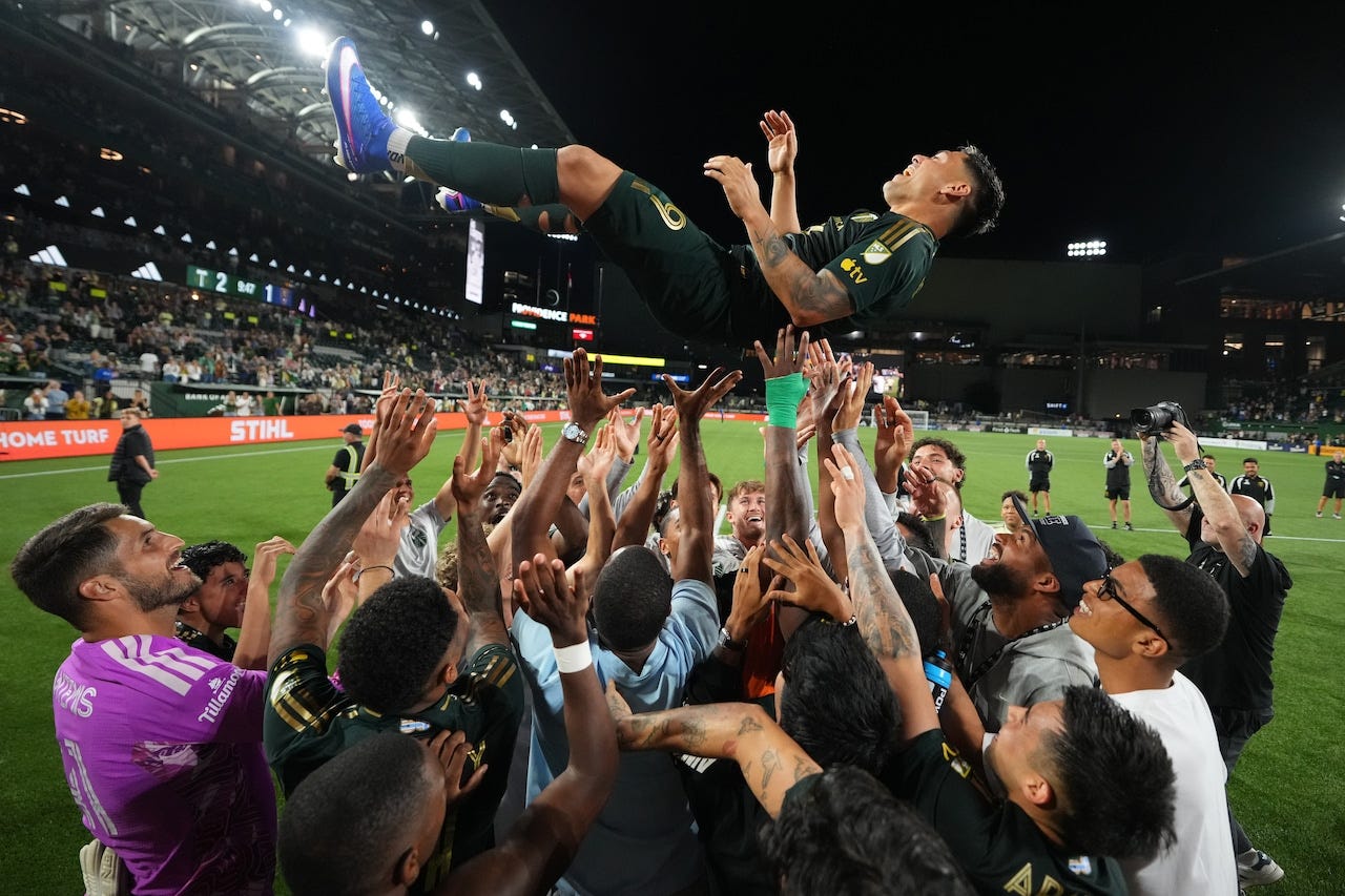 Felipe Mora's brace leads Portland Timbers past Real Salt Lake in heroic farewell - oregonlive.com