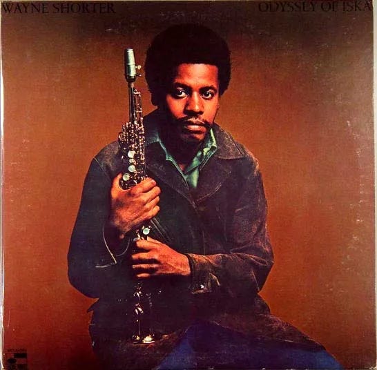 Cover art for Odyssey of Iska by Wayne Shorter