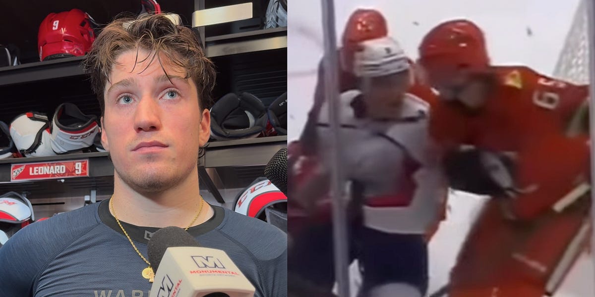 The Capitals rookie spoke on facing Jacob Trouba for the first time since being hurt in Anaheim on a high hit from the Ducks blueliner.