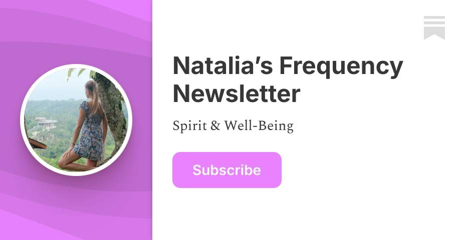 Natalia’s Frequency Newsletter | Substack