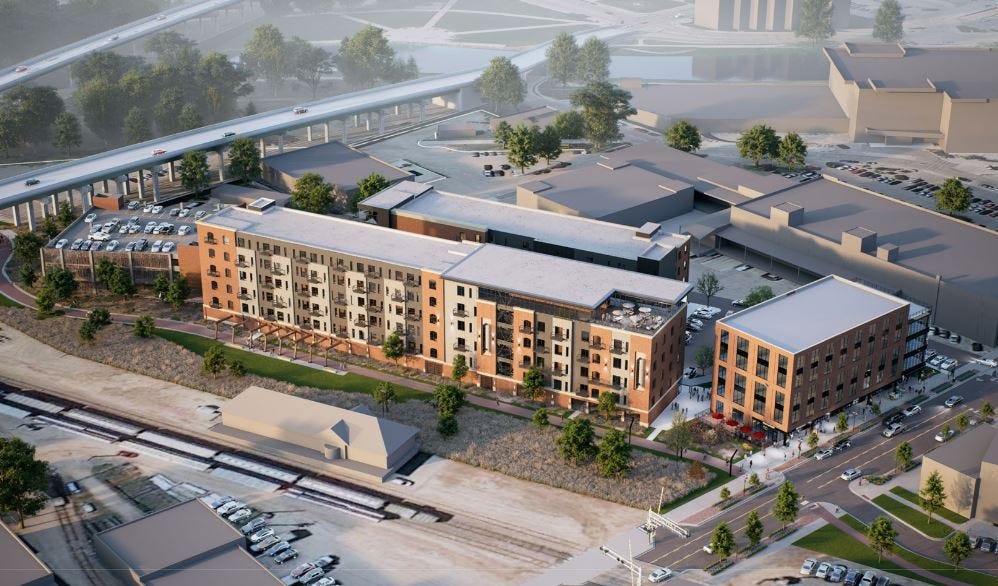 Sioux Falls OKs $8M tax incentive for $95M downtown railyard redevelopment