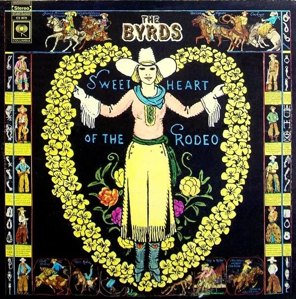 Cover art for Sweetheart of the Rodeo by The Byrds