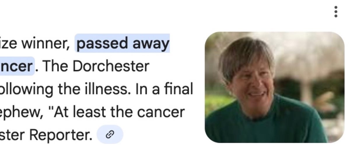 Death by AI - Dave Barry’s Substack