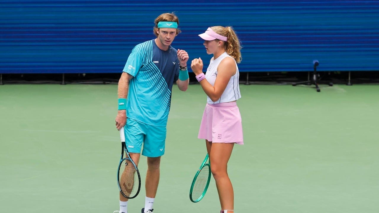 Andreeva/Rublev defeat Shnaider/Ruud in 2026 US Open Mixed Doubles |  Official Site of the 2026 US Open Tennis Championships - A USTA Event