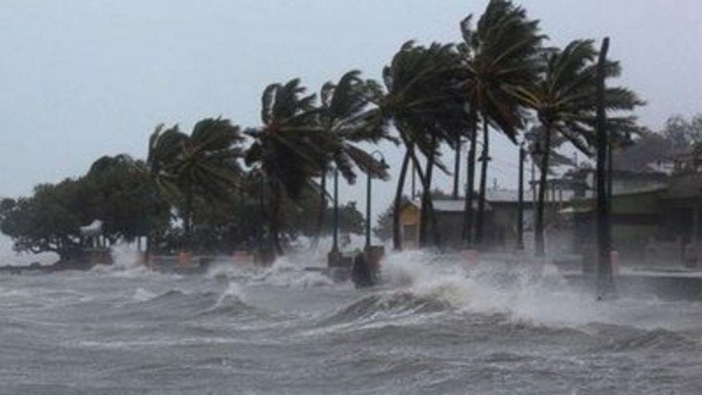 Tropical cyclones in the Pacific
