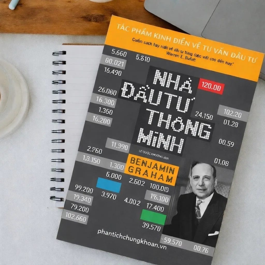 Cuốn sách Nhà Đầu Tư Thông Minh của Ben Graham, nền tảng của triết lý đầu tư giá trị