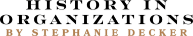 History in Organizations
