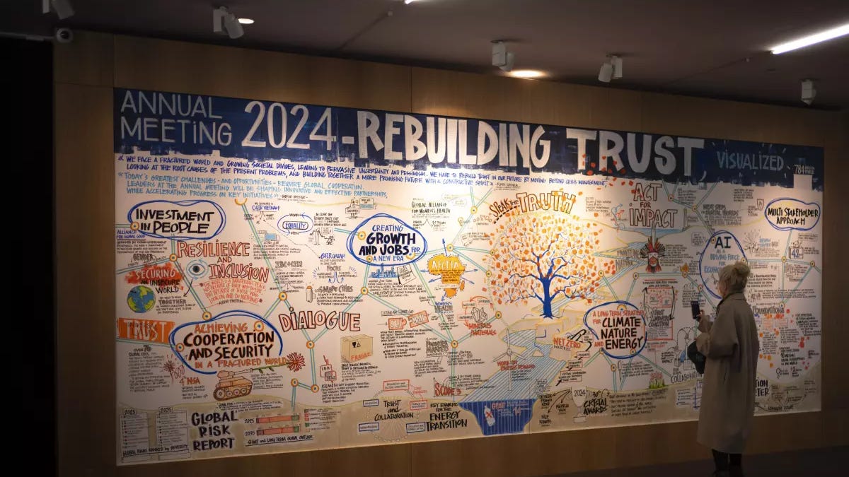What we learned at Davos 2024: global aristocracy intends on 'Rebuilding Trust' through censorship and surveillance 