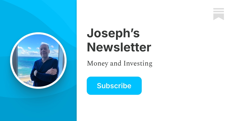 Joseph’s Newsletter | Substack