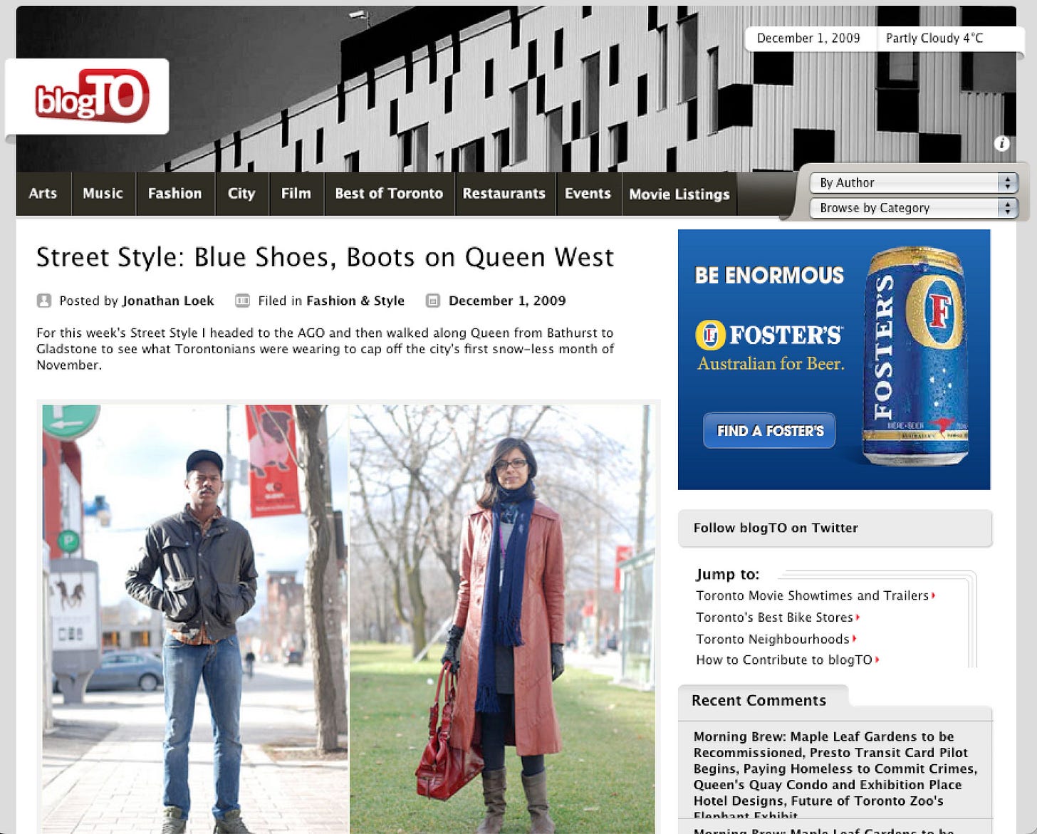 street style blogto