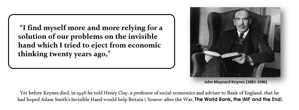 Keynes quote on Invisible Hand
