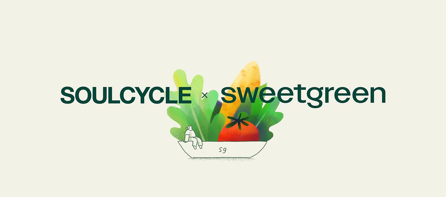 SoulCycle x Sweetgreen First Time Rider Offer