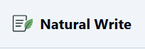 Artwork for Natural Write