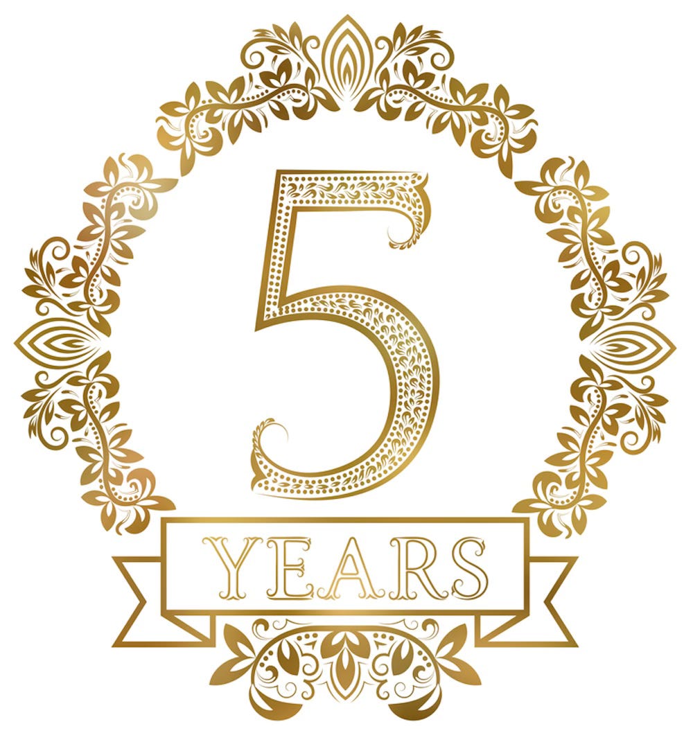 Art for 5th anniversary promo