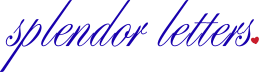 splendor letters