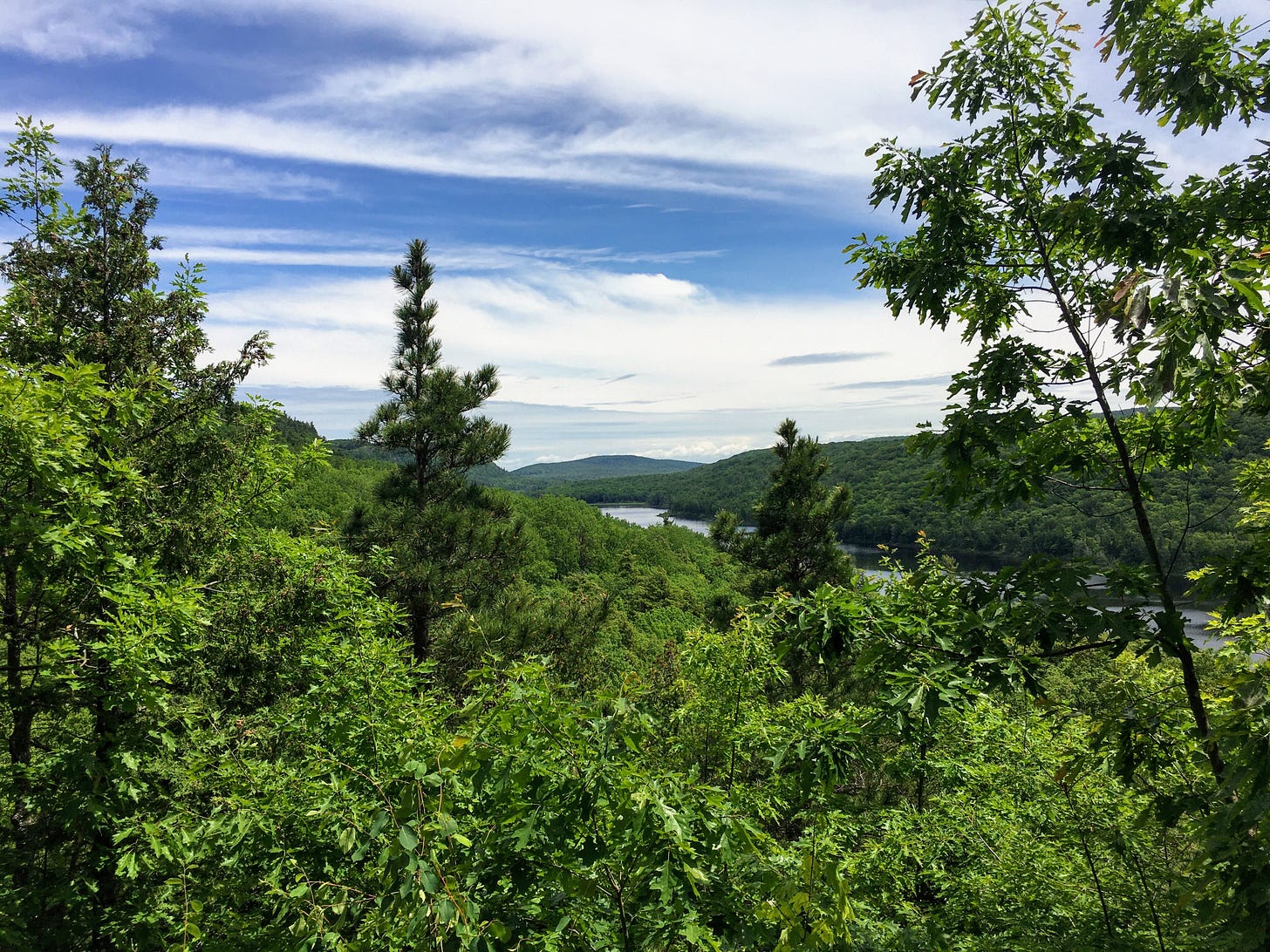 Photo of Michigan's Porcupine Mountains.