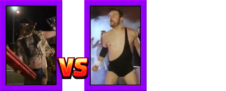 [Match Graphic: Markus Crane vs Jeff King]