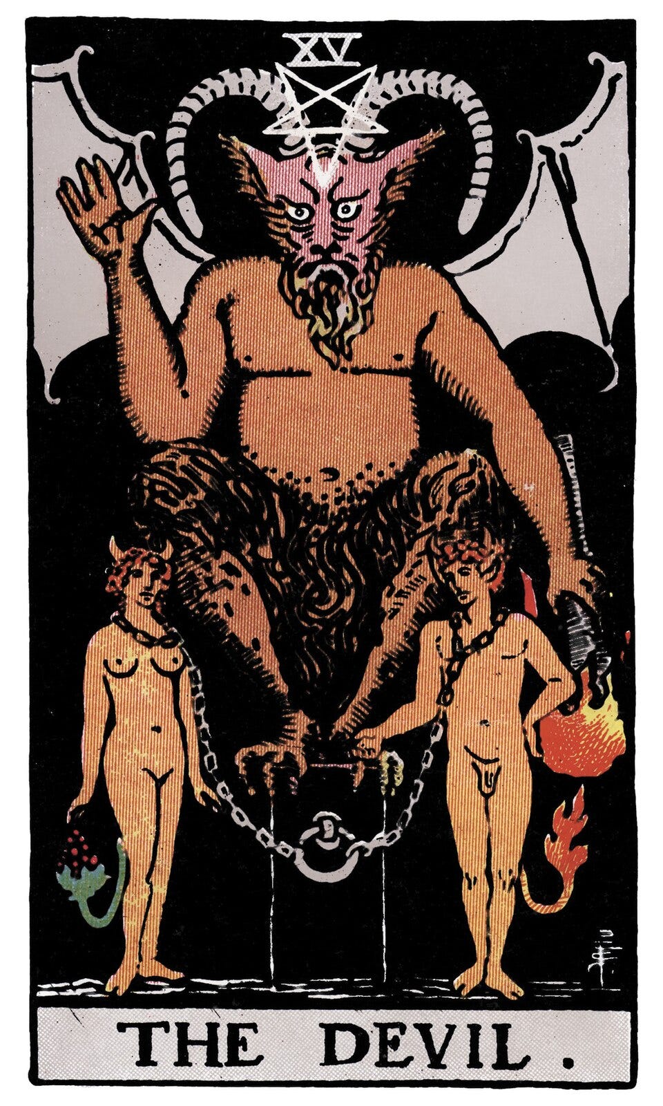 The Devil (tarot card) - Wikipedia The Devil (tarot card) - Wikipedia