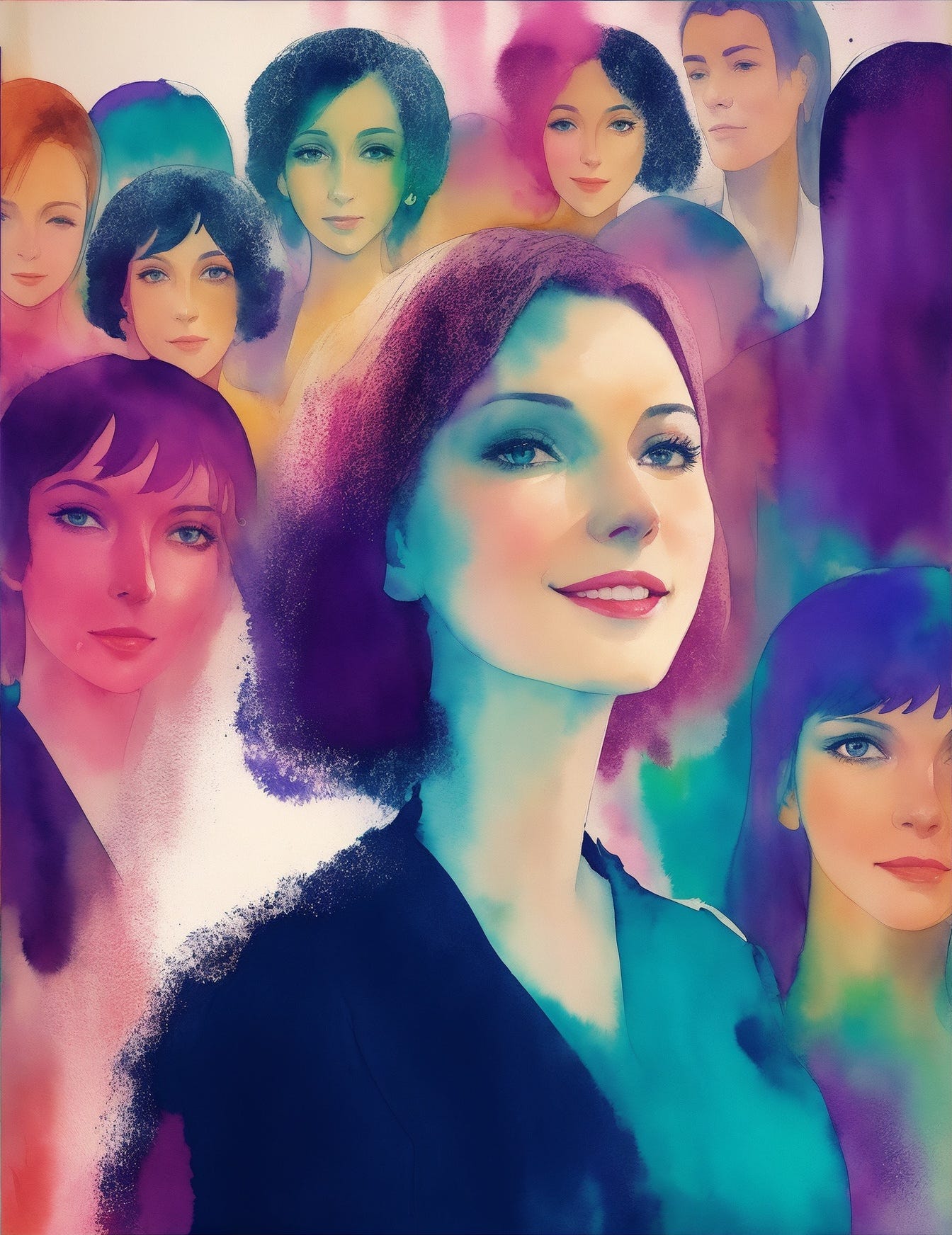 Happy Christian Woman