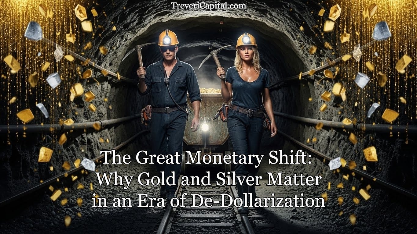 The Great Monetary Shift: Why Gold and Silver Matter in an Era of De-Dollarization