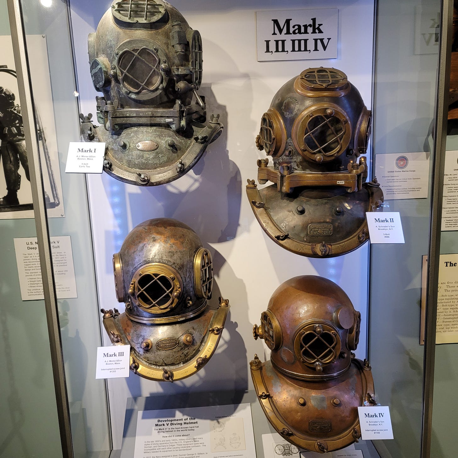 Mark IV commercial dive helmets Mark IV commercial dive helmets