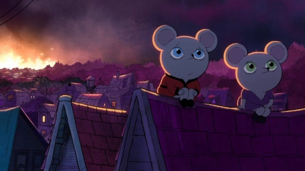 The pessimistic spirit of Charlie Kaufman lives in Decorado's cute animated mouse The pessimistic spirit of Charlie Kaufman lives in Decorado's cute animated mouse