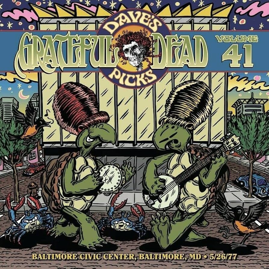 Grateful Dead - Dave's Picks Volume 41: Baltimore Civic Center, Baltimore, MD - 5-26-77: Amazon.co.uk: CDs & Vinyl Grateful Dead - Dave's Picks Volume 41: Baltimore Civic Center, Baltimore, MD - 5-26-77: Amazon.co.uk: CDs & Vinyl