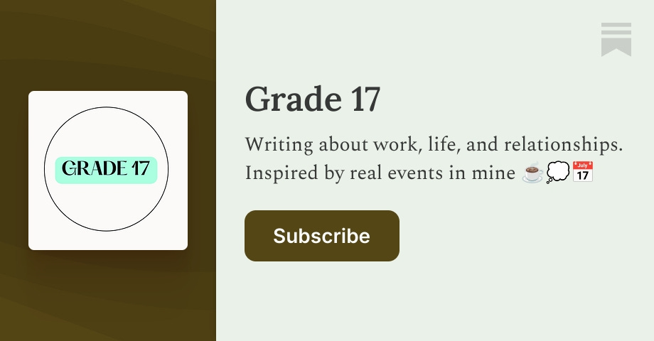Grade 17 | Jess Bova Madsen | Substack