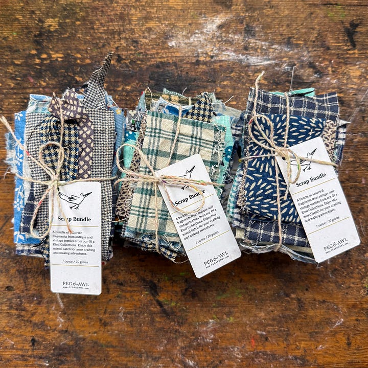 Vintage Fabric, Crafting Projects, Bookbinding, Slow Stitching