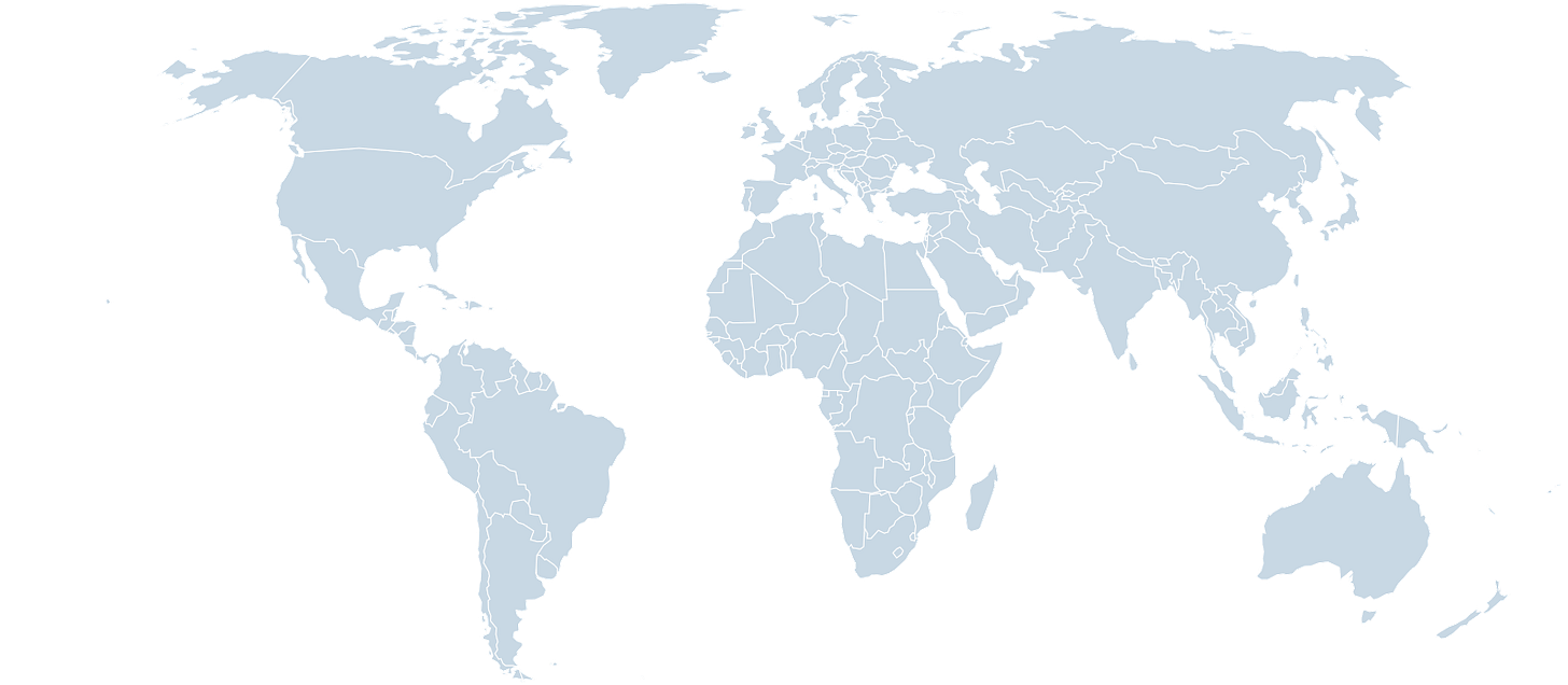 World map - 50% simplified