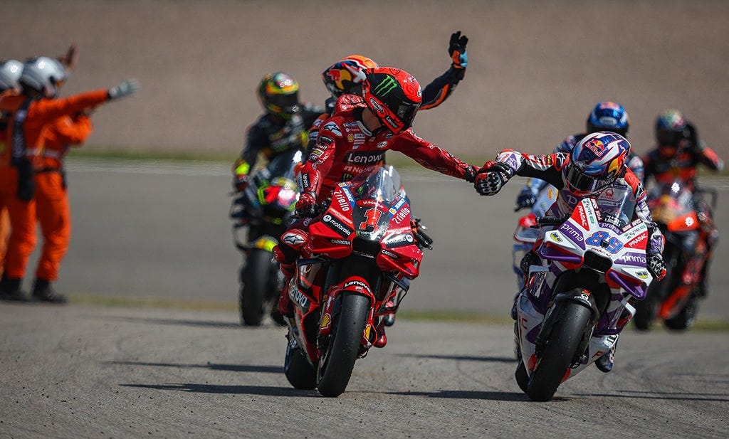 Martin holds off Bagnaia to win German MotoGP - Kuwait Times