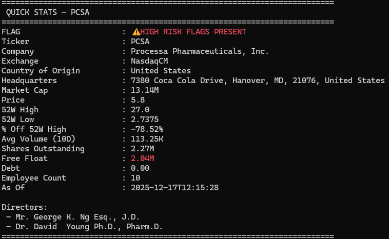 Quick_Stats Code and Creation - Deconsecrated’s Substack