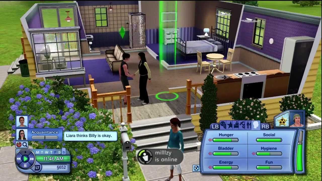 The Sims 3 XBOX 360 Gameplay / Lets play part 2 (HD) - Getting started