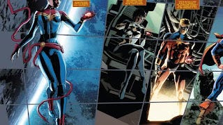 Carol Danvers at the Captain Marvels