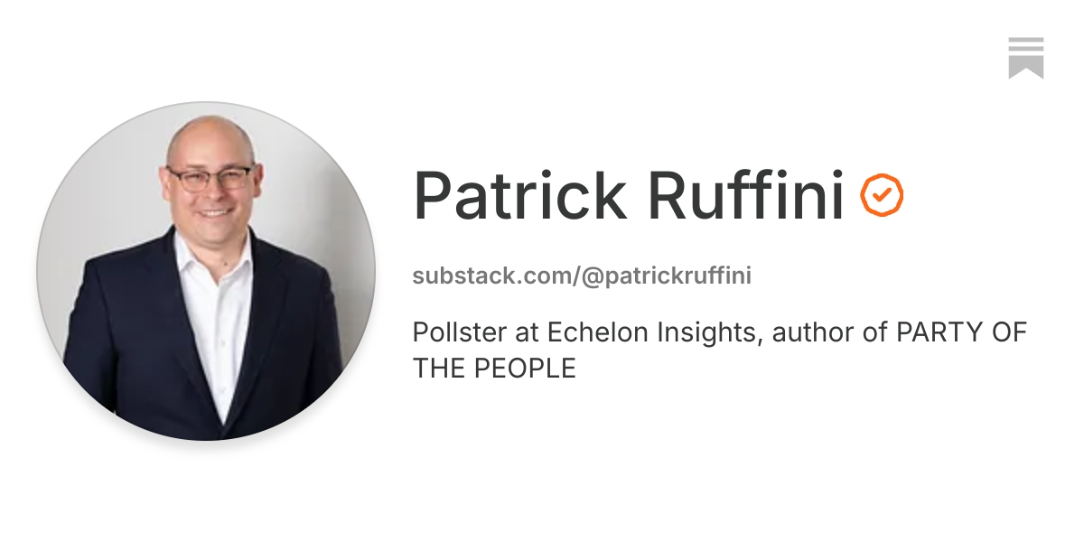 Patrick Ruffini | Substack