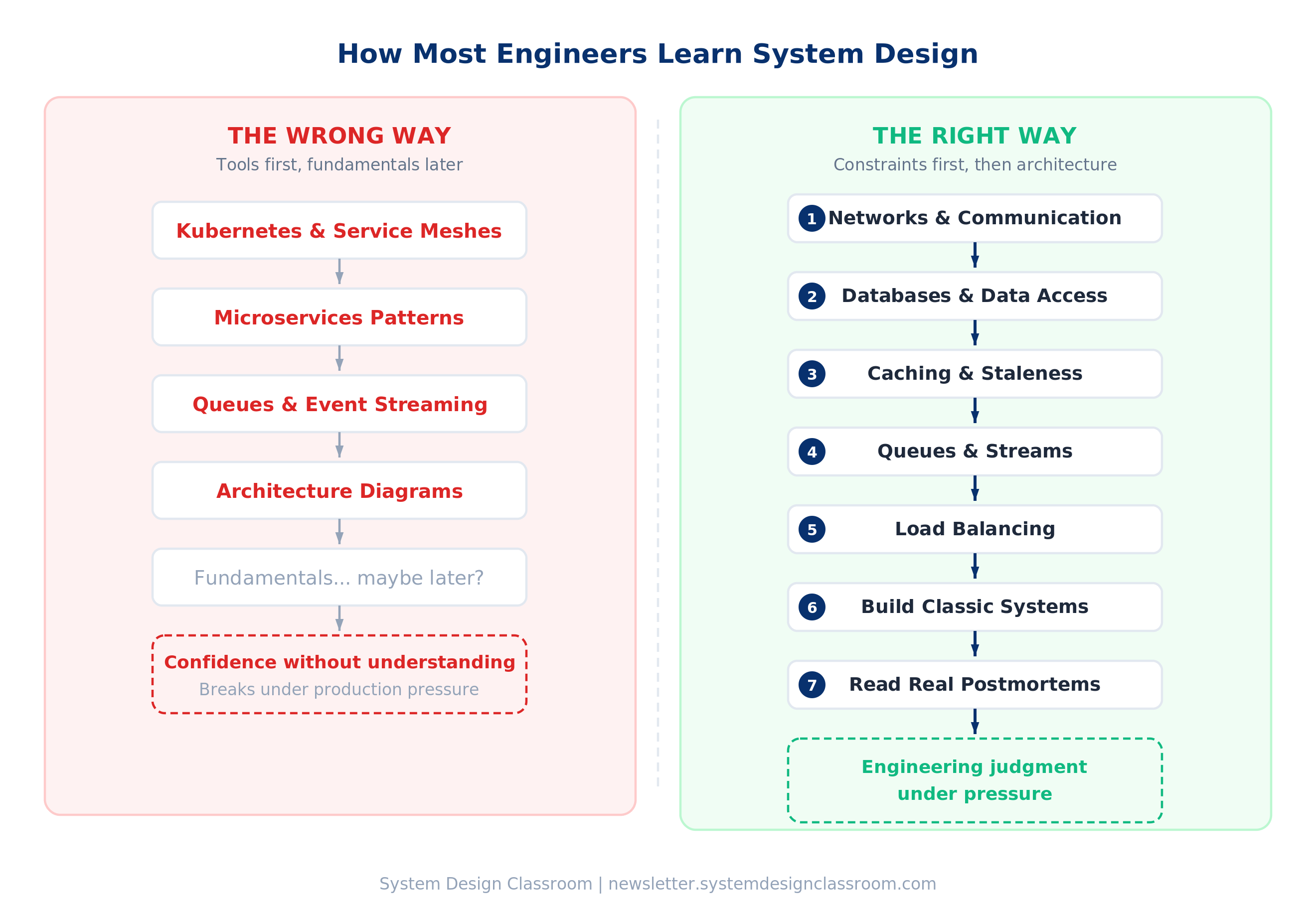 Good System Good System Design Starts With Constraints, Not Diagrams, Not Tools