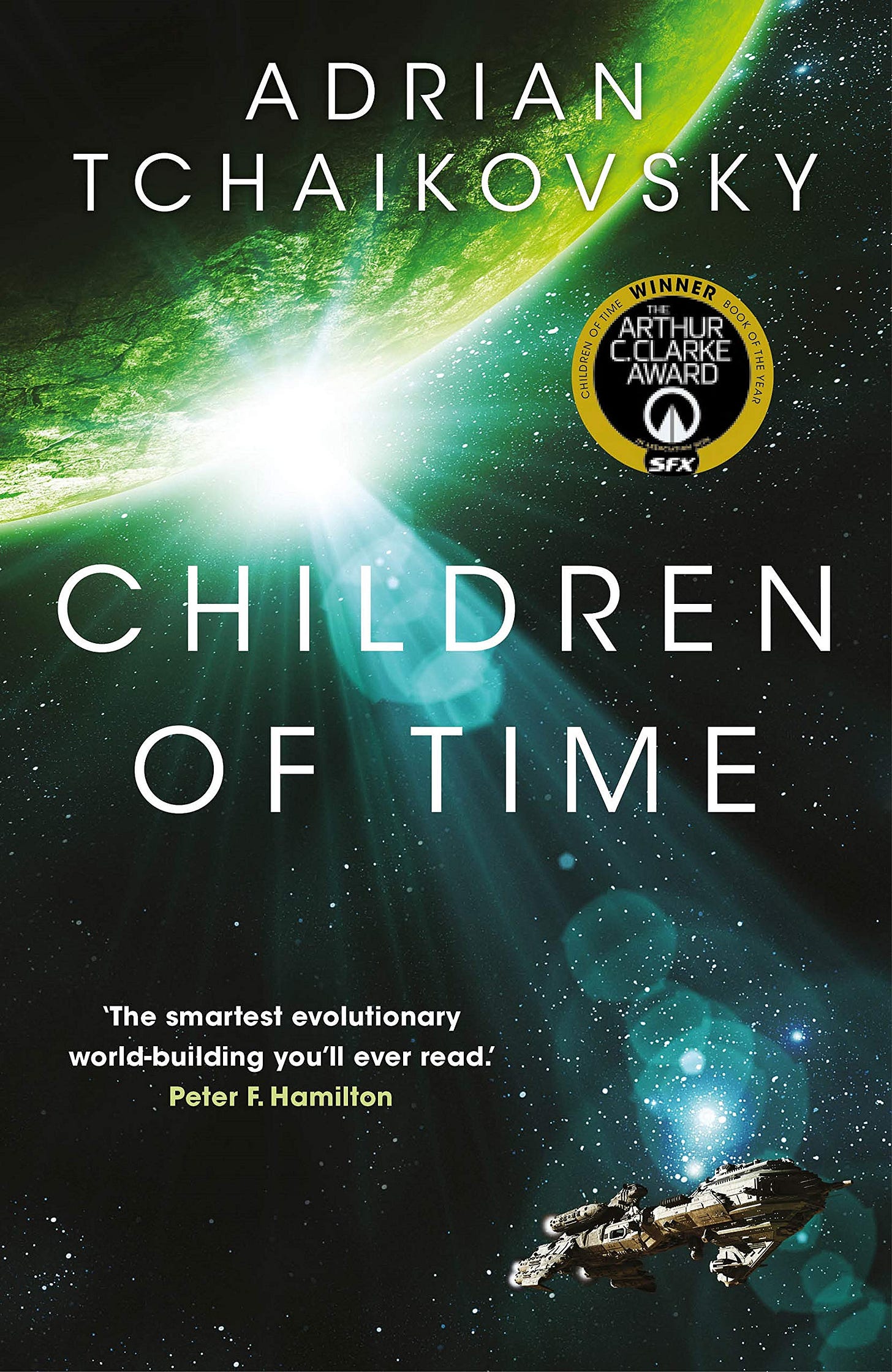 Children of Time by Adrian Tchaikovsky - Winner of the Arthur C. Clarke Award