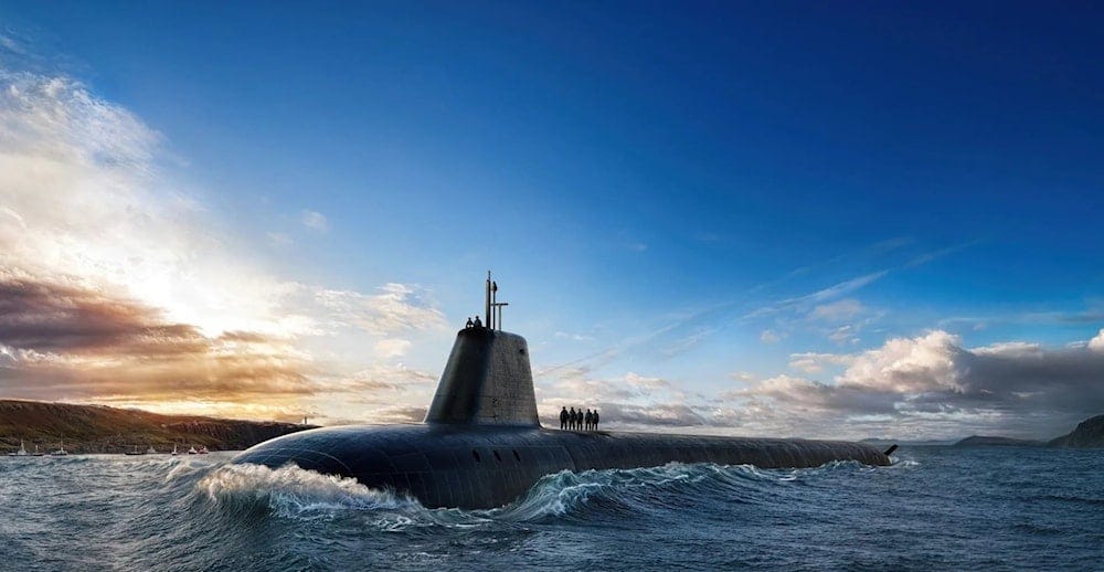 Artist's impression of Dreadnought-class submarine, 2025 (Royal Navy official website) Artist's impression of Dreadnought-class submarine, 2025 (Royal Navy official website)