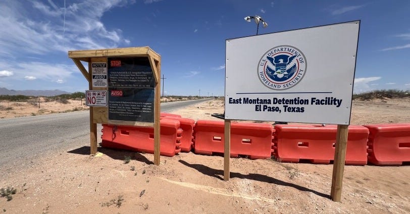 Immigrant deaths intensify scrutiny of detention camp as El Paso becomes  deportation hub