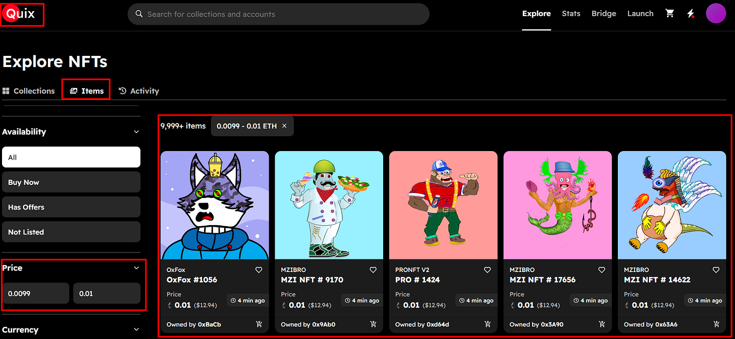 Quix optimism airdrop