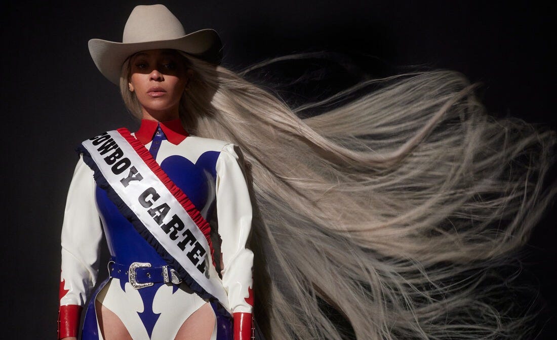 Beyoncé for Cowboy Carter promotional material.