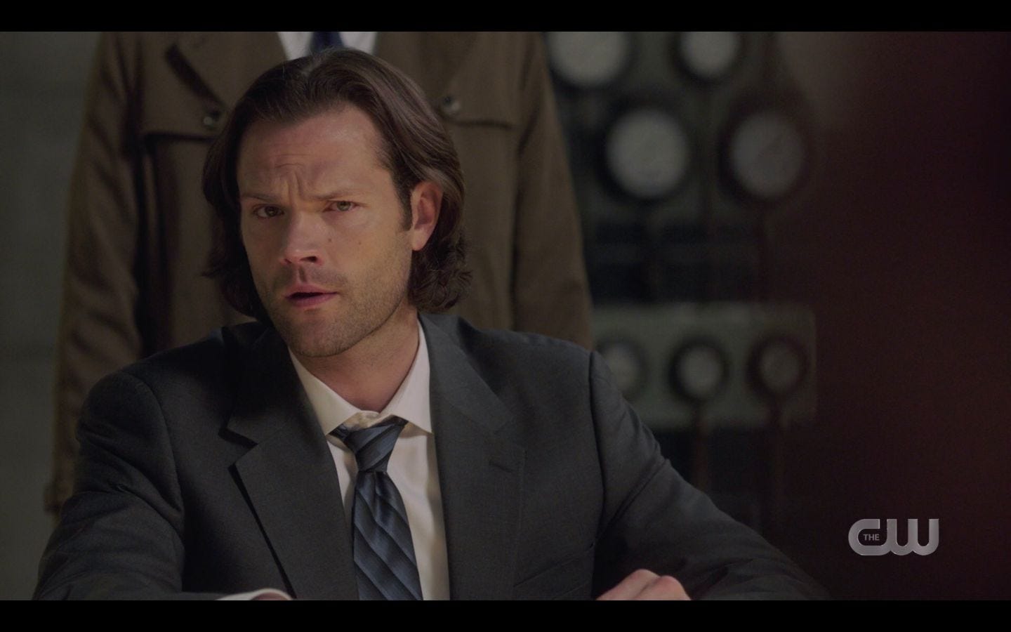Sam Winchester suspicious about Chuck on Jack SPN 14.20 Sam Winchester suspicious about Chuck on Jack SPN 14.20